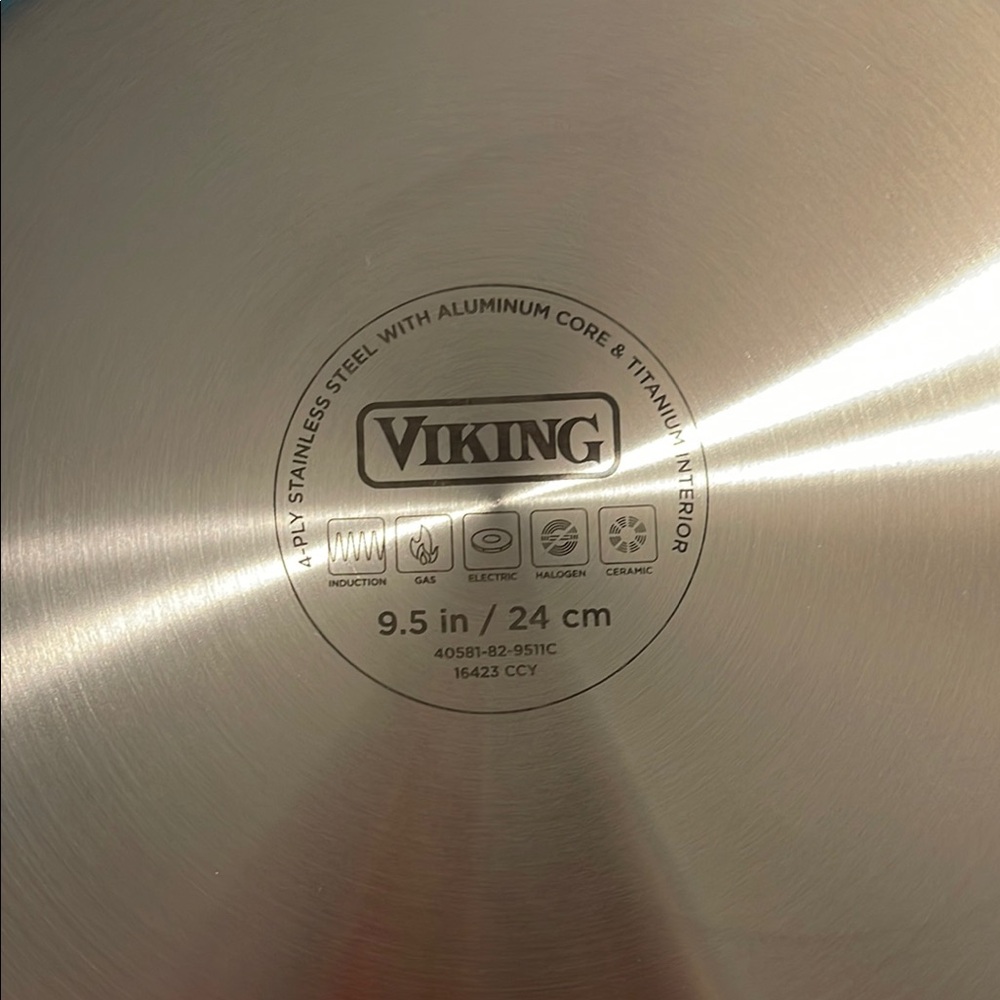 New Viking Performance Ti  9.5 Fry Pan - Picture 3 of 4